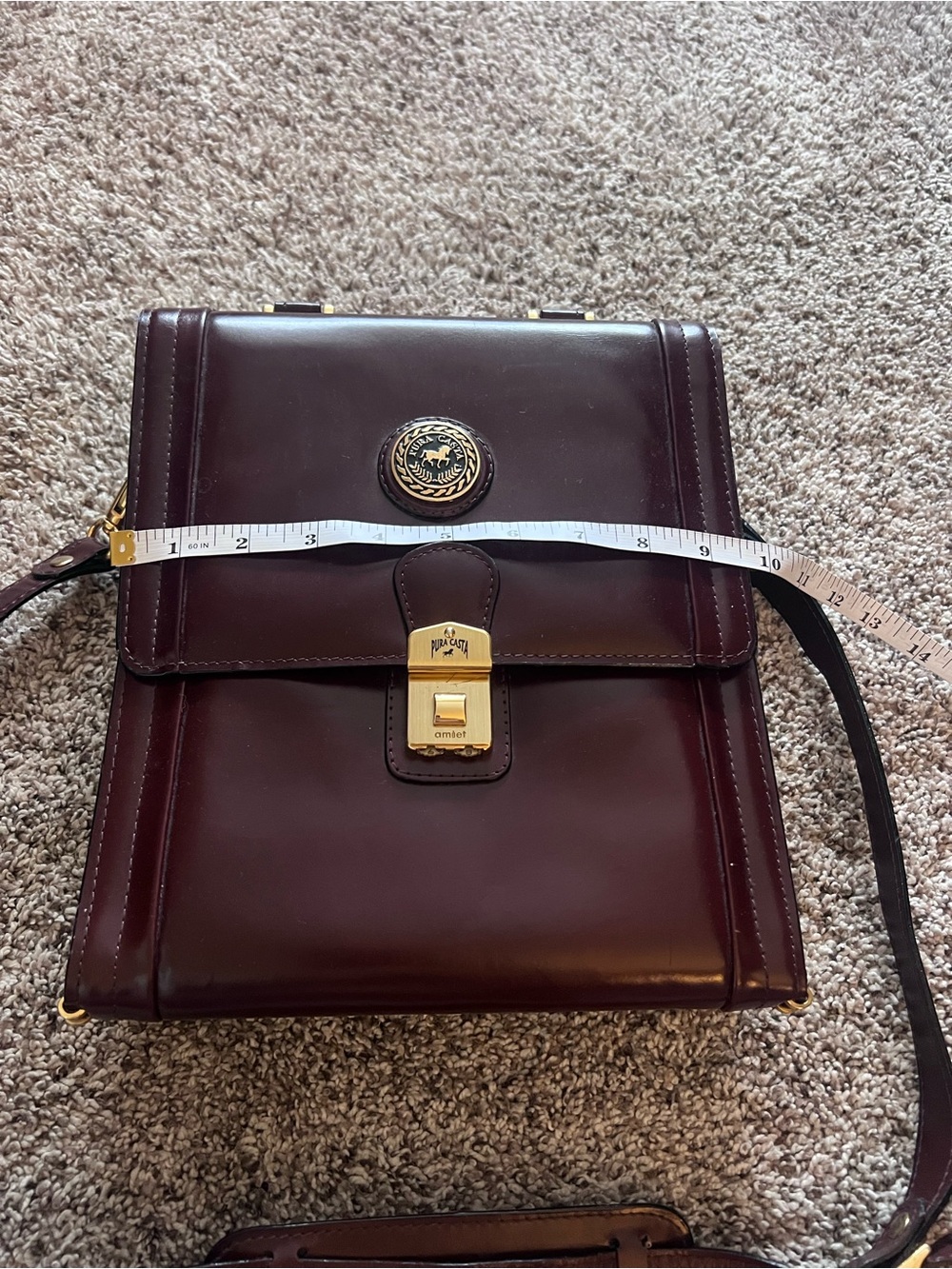 Authentic vintage Pura Casta purse, believed to date from the 1970s